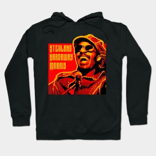 Stevland Hardaway Singer Red Hoodie